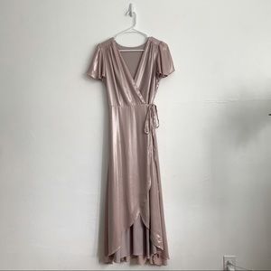BHLDN Wrap Dress